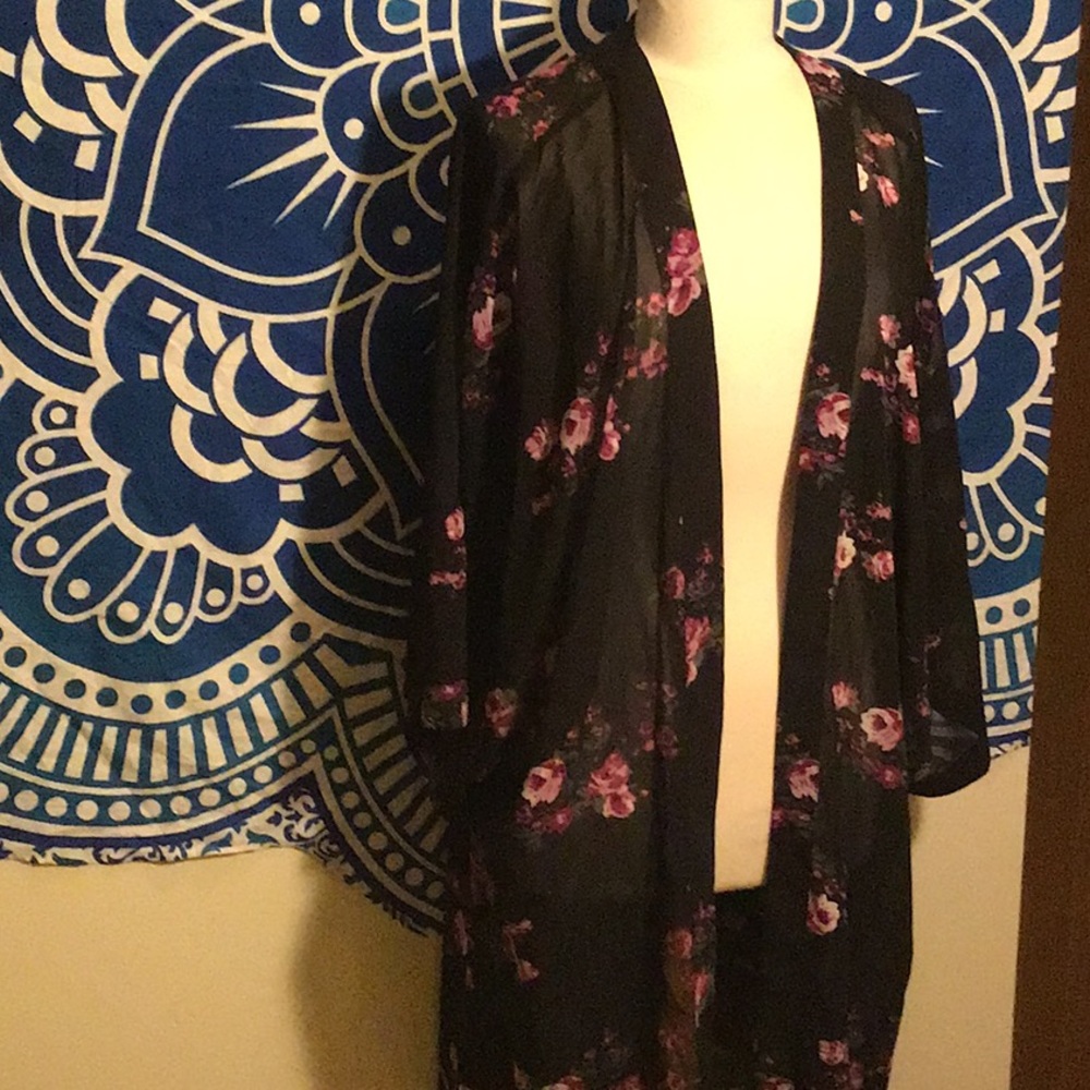 Floral kimono